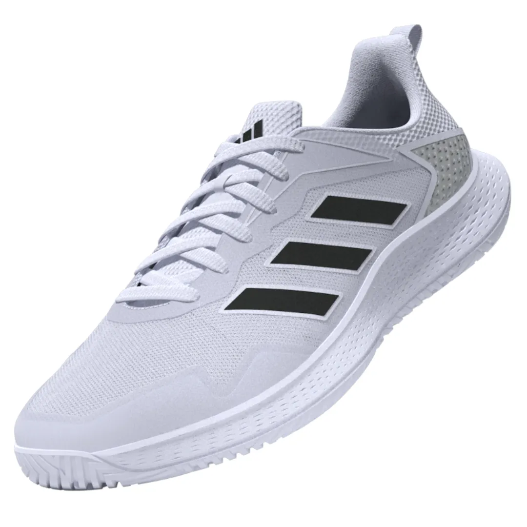 Adidas Defiant Speed Mens Tennis Shoes - White/Black/Silver