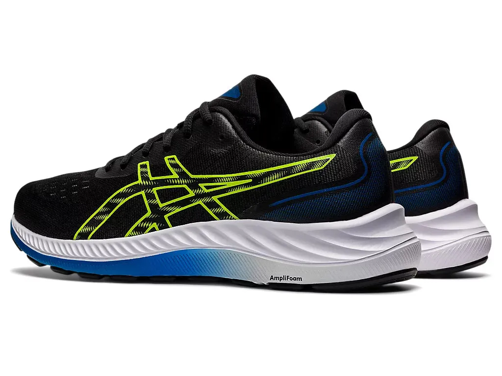 Asics Gel-Excite 9 Men's Running Shoes -  Black/Hazard Green