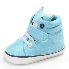 Baby Animal First Walkers -  Light Blue Fox