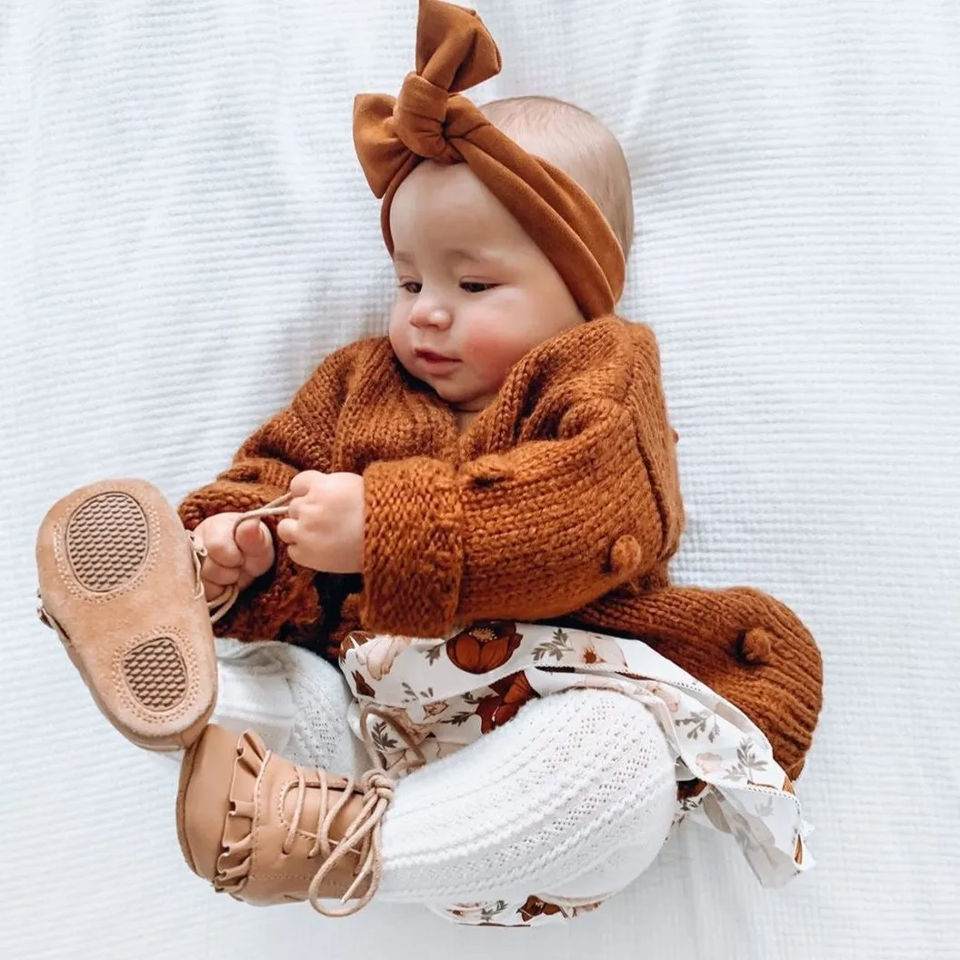 Baby, Toddler & Kids Boots - Alex in Tan