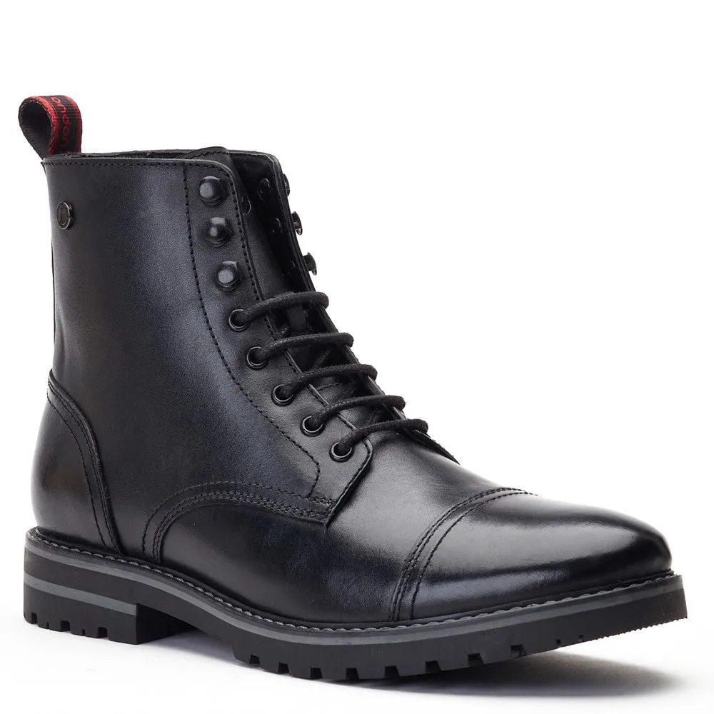 Base London Sparrow Waxy Combat Boot