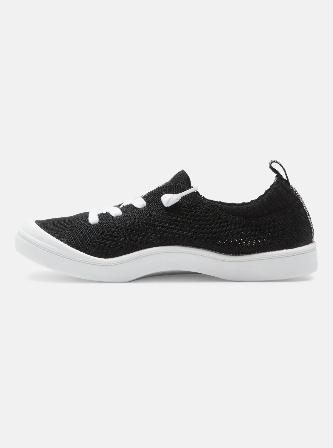 Bayshore Closed Knit Plus Shoes - Black