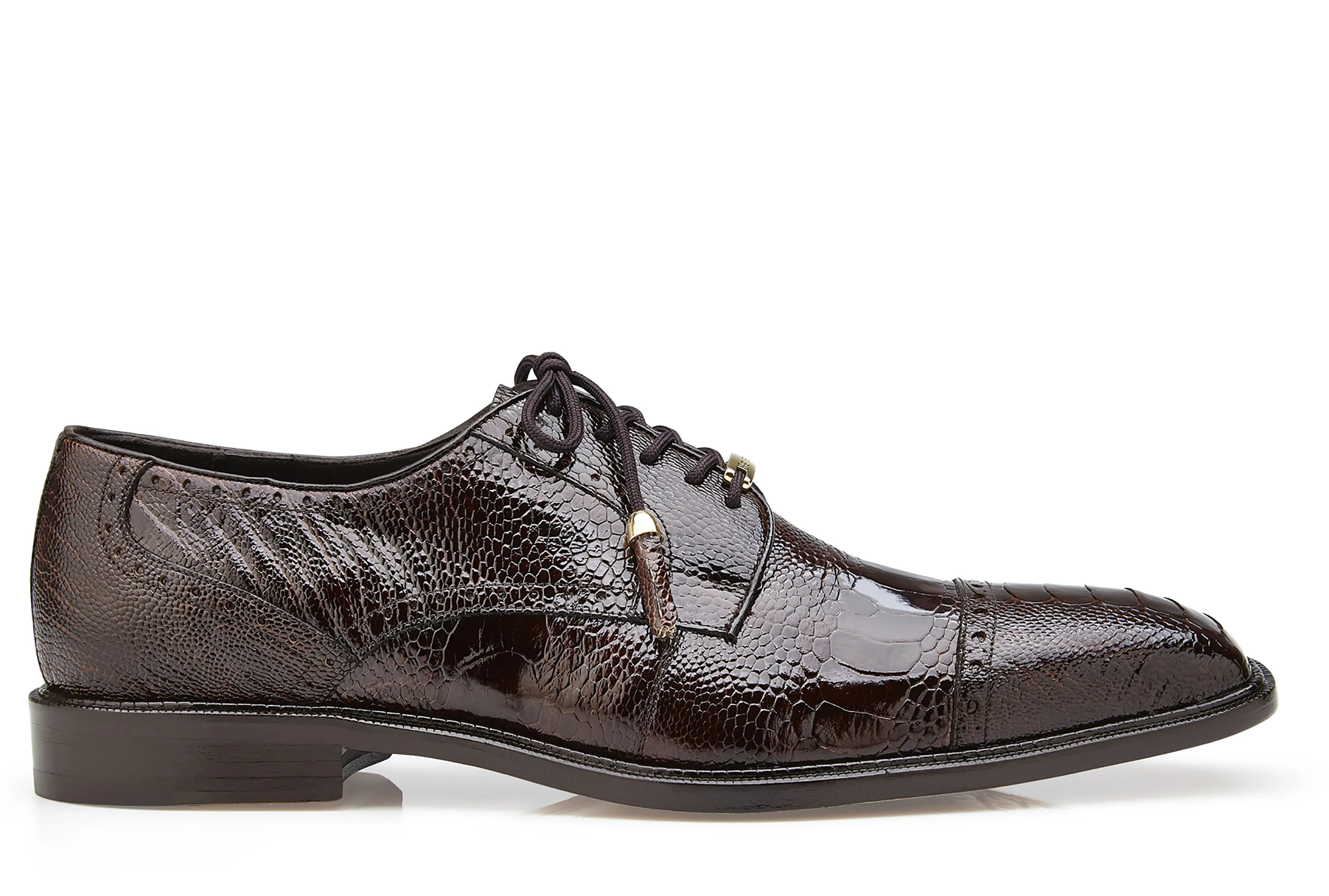 Belvedere Batta Genuine Ostrich Shoes 14006