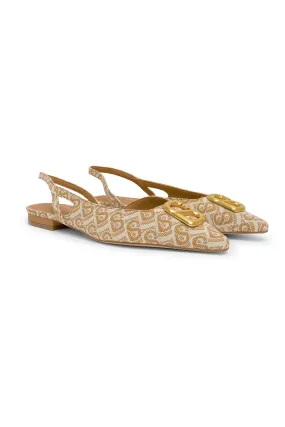 Bimu Slingback Shoes - Amber