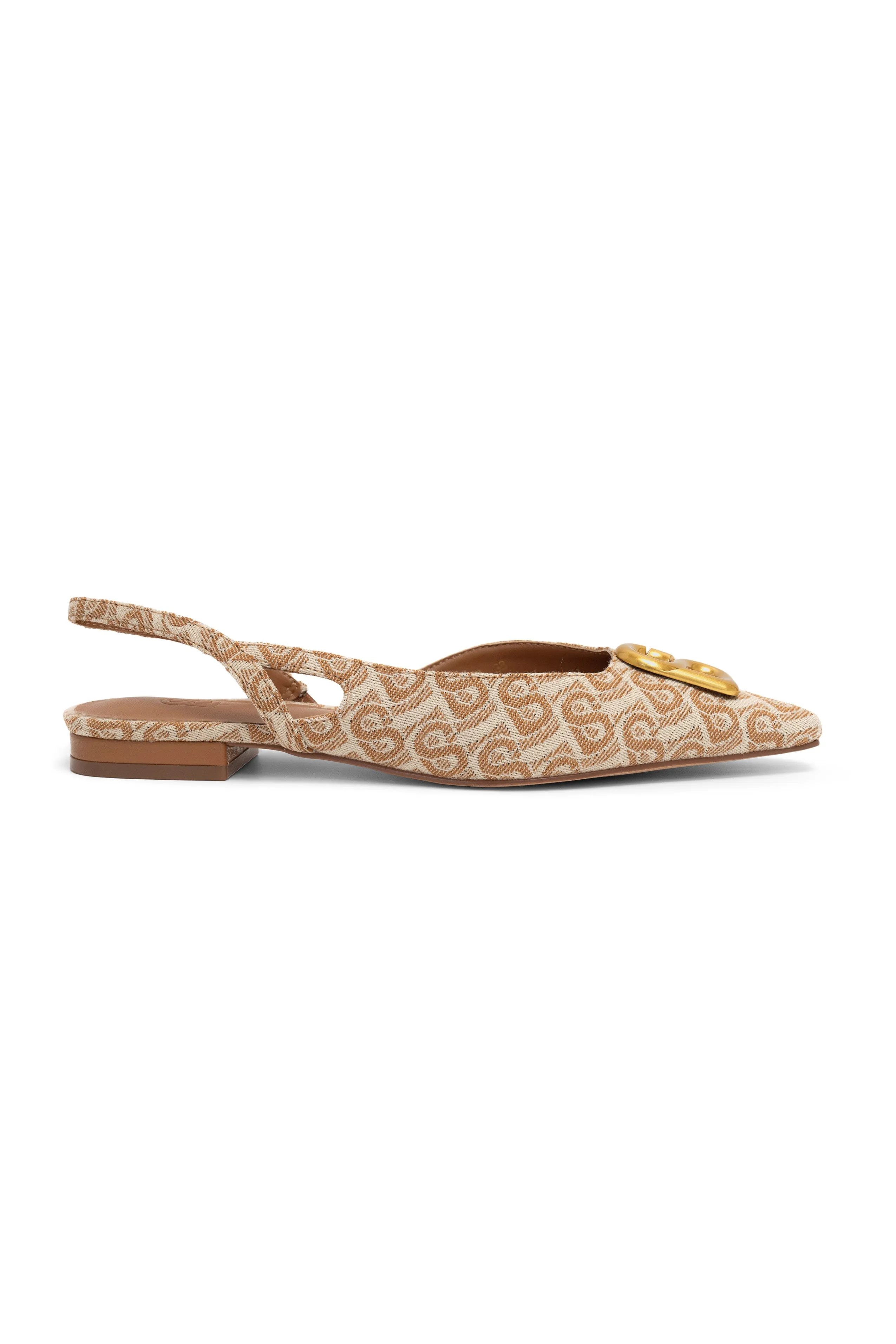 Bimu Slingback Shoes - Amber