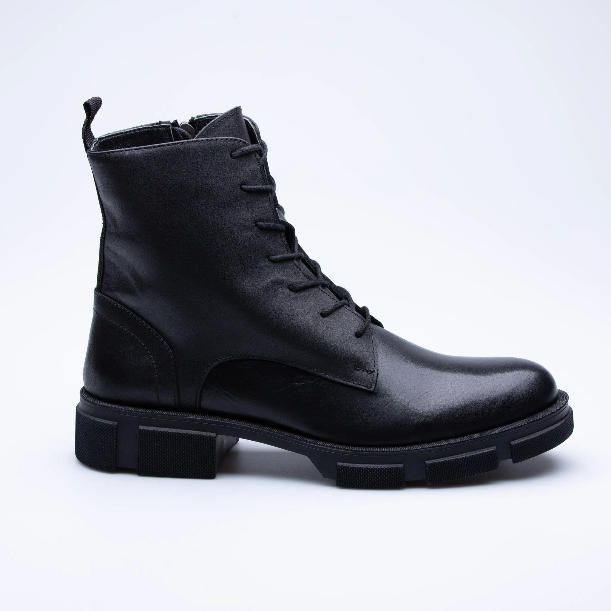 Black Dony Military Boots