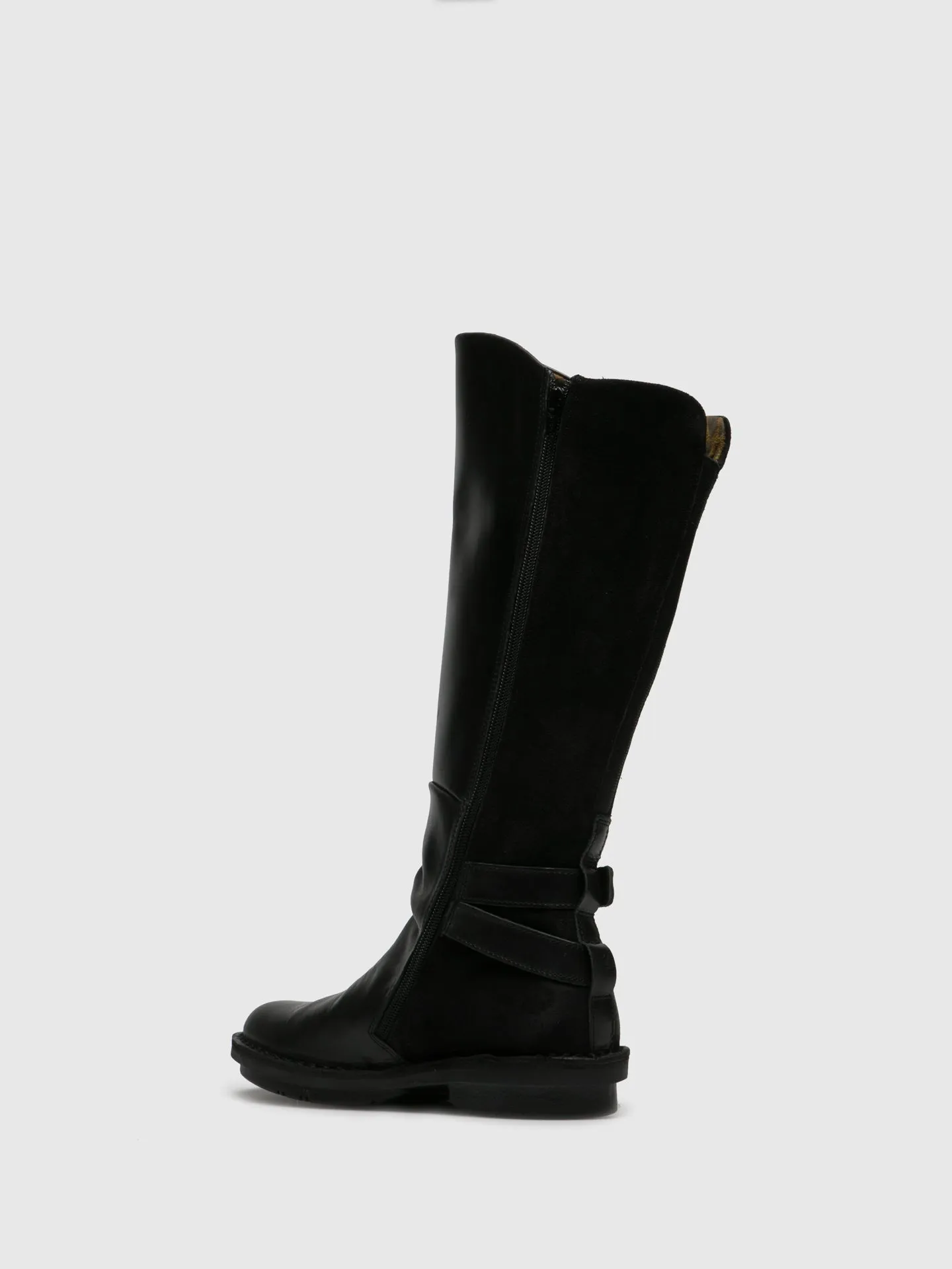 Black Zip Up Boots