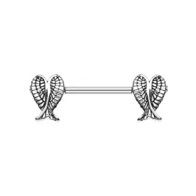 Blessing Angel Wing Nipple Ring