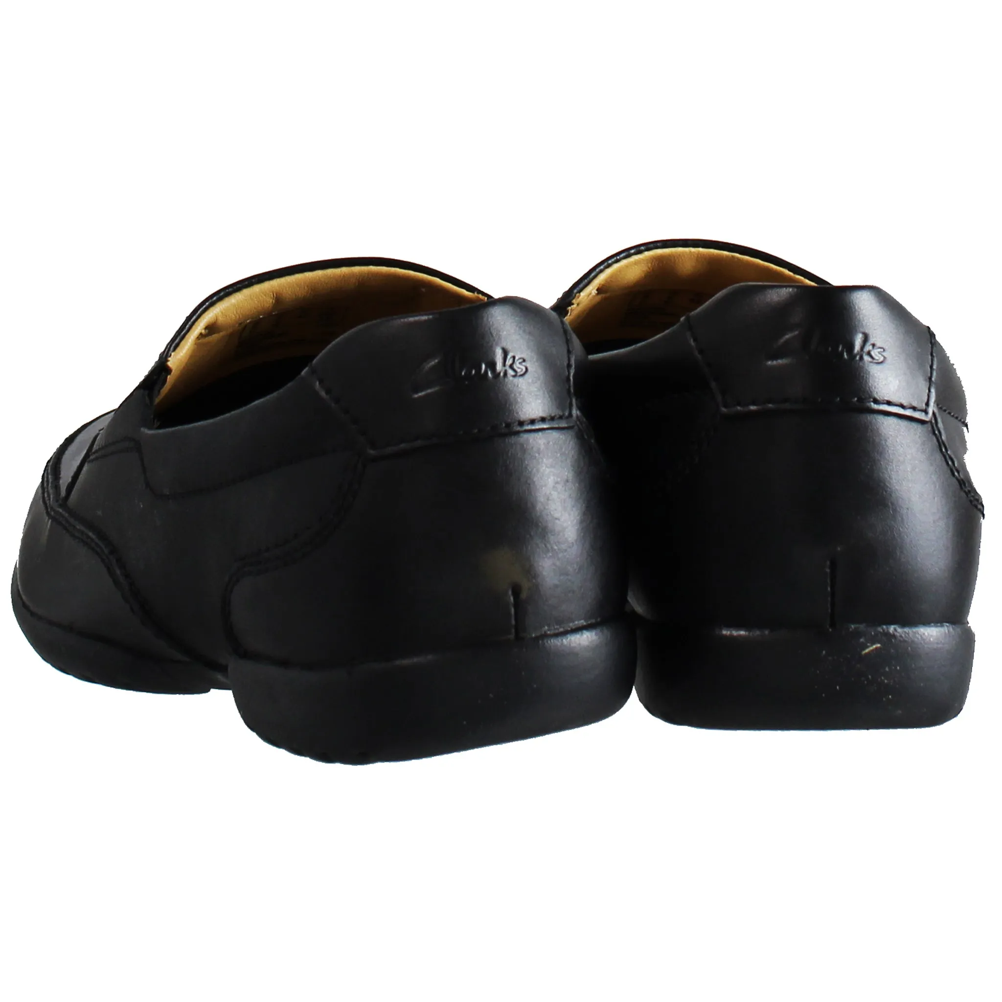 Clarks Recline Free Mens Black Shoes