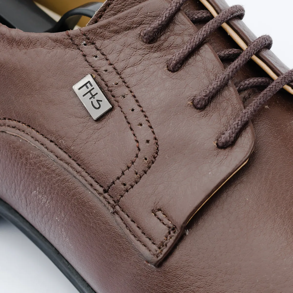 Classy Leather Derbies - Brown