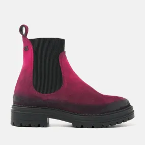 Dames Chelsea Boots 85.611 Fuxia