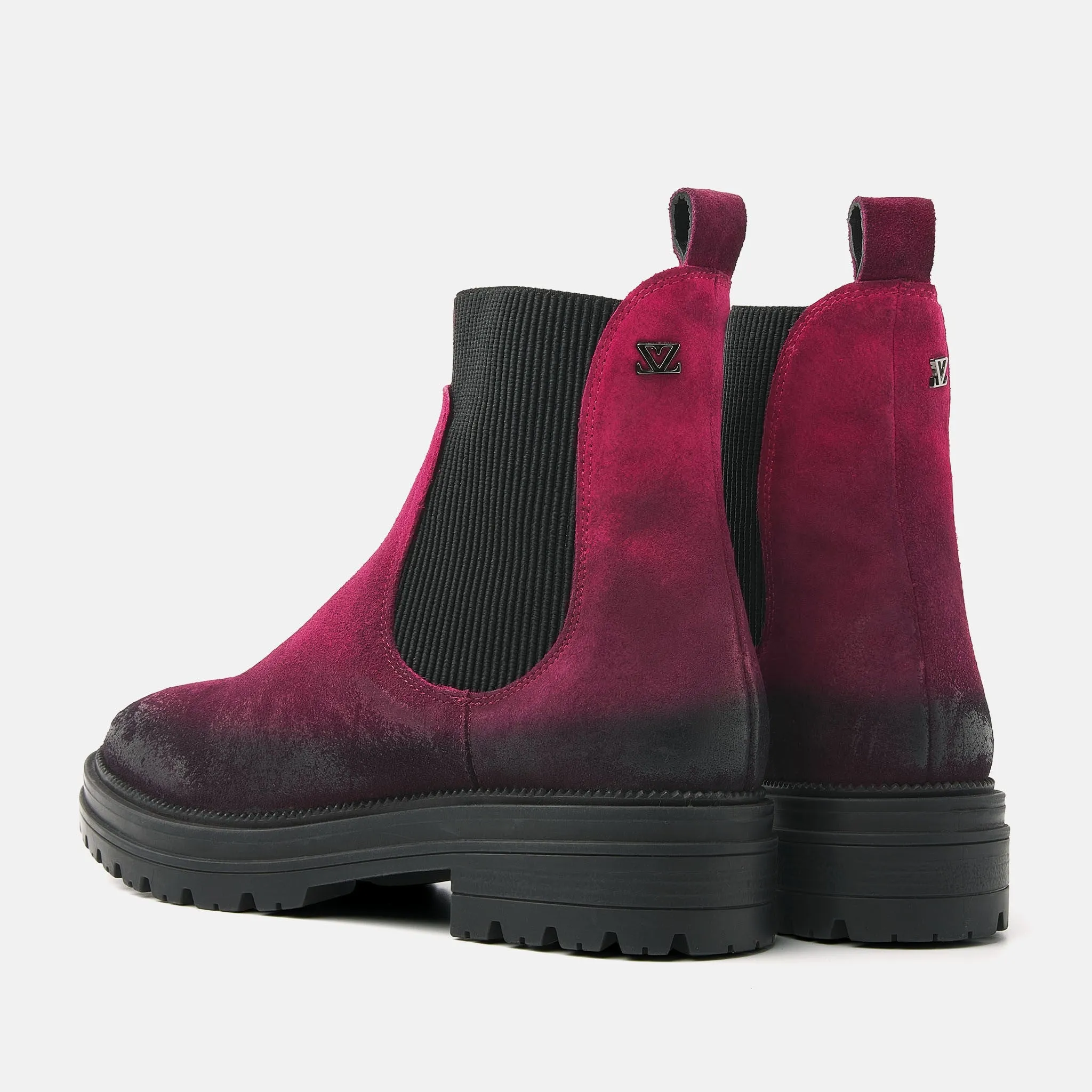 Dames Chelsea Boots 85.611 Fuxia