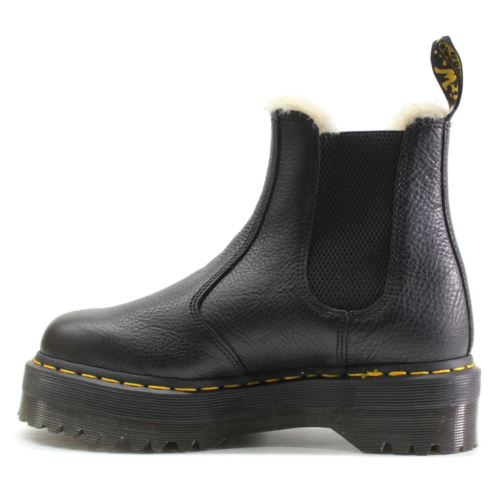 Dr. Martens Unisex Boots 2976 Quad FL Casual Pull On Ankle Pisa Leather - UK 5