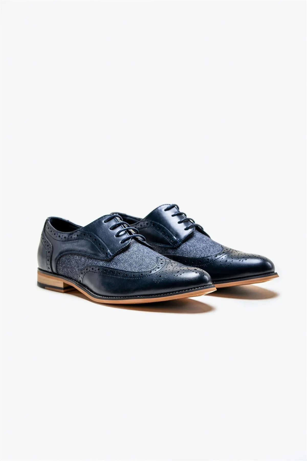 Horatio Tweed Brogue Shoes