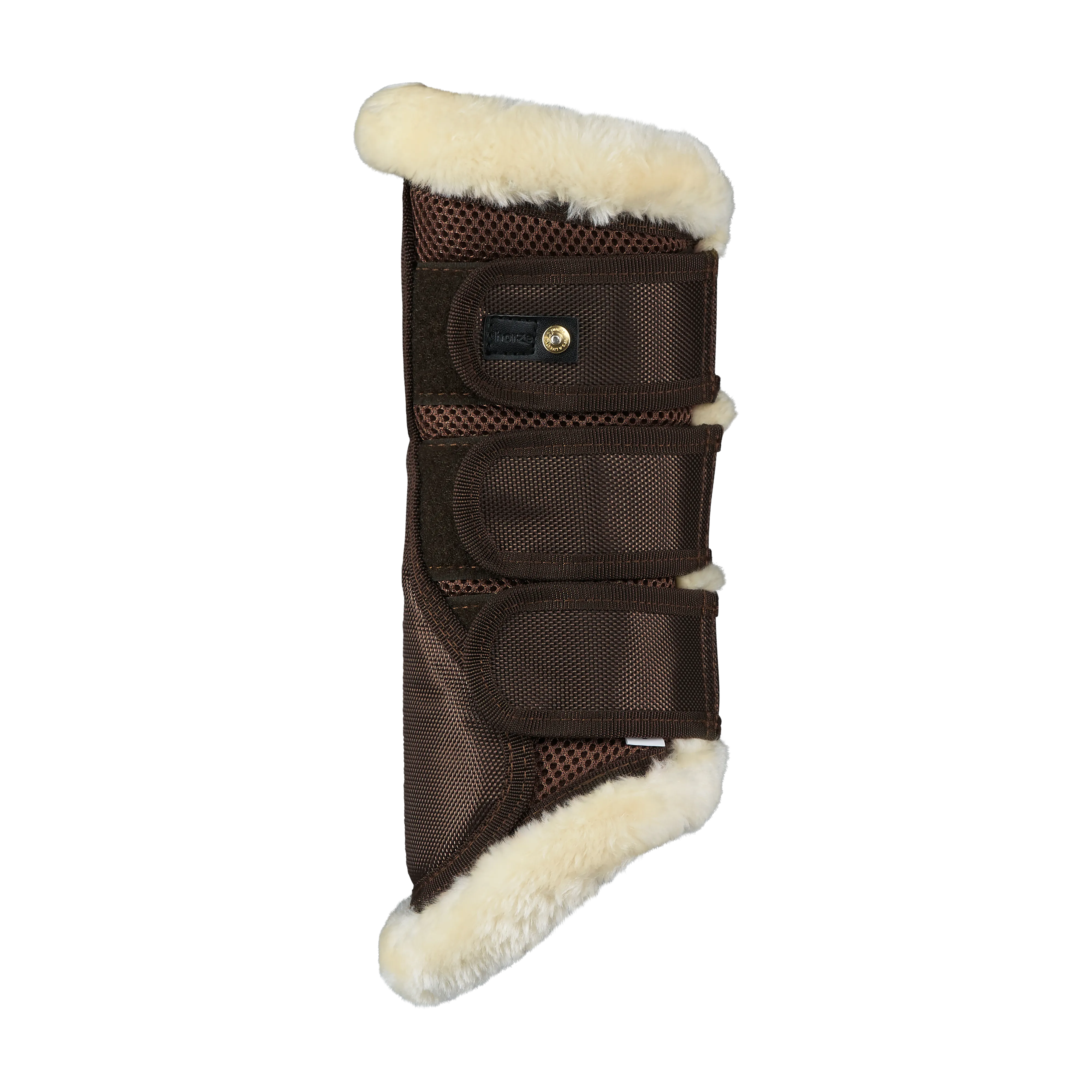 Horze Lincoln Brushing Boots - Brown