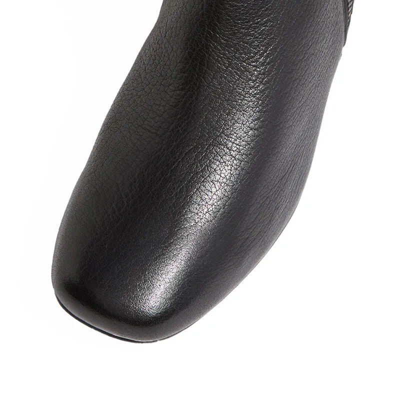 KELMAR W - BLACK LEATHER-PATENT