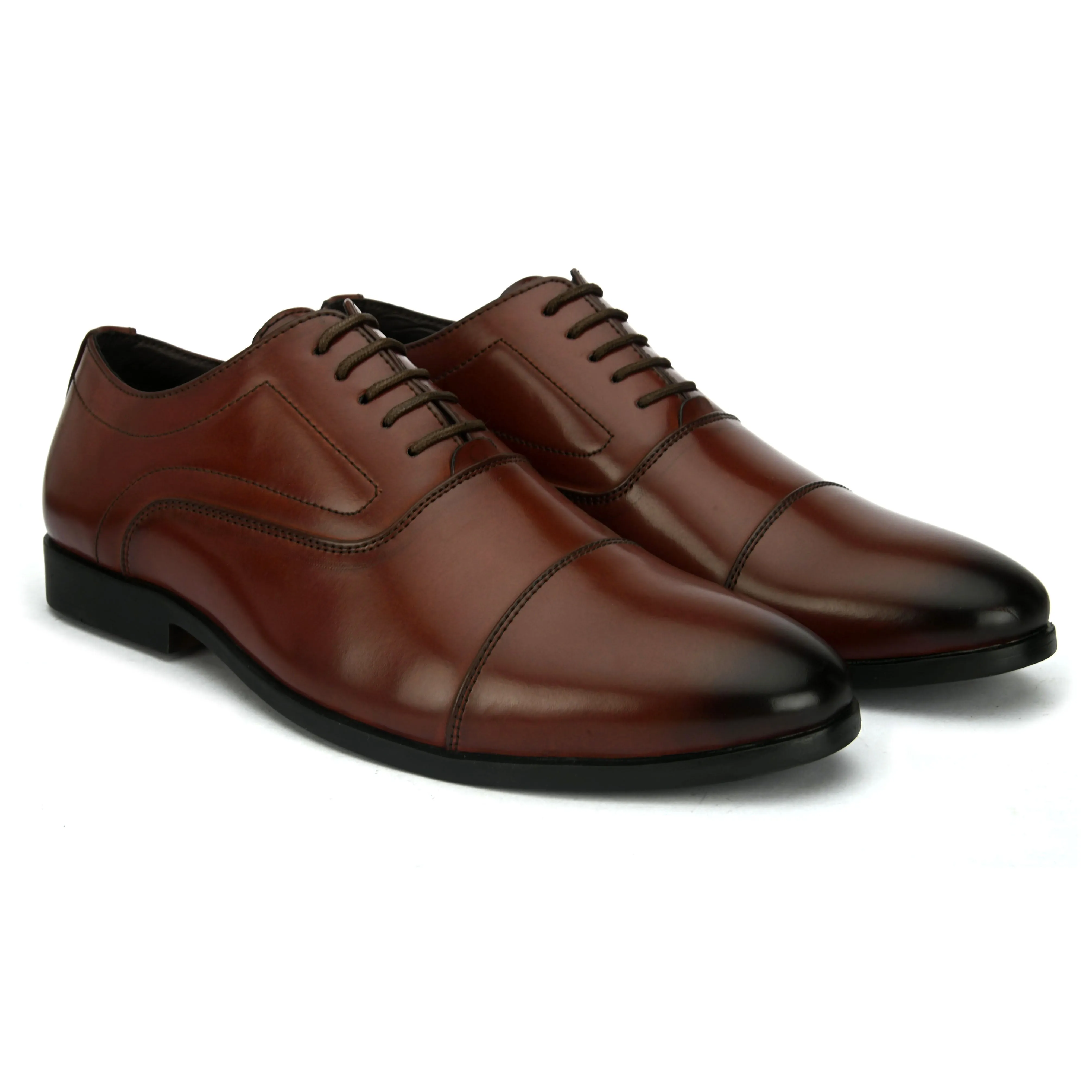 Ledger Cherry Oxford shoes