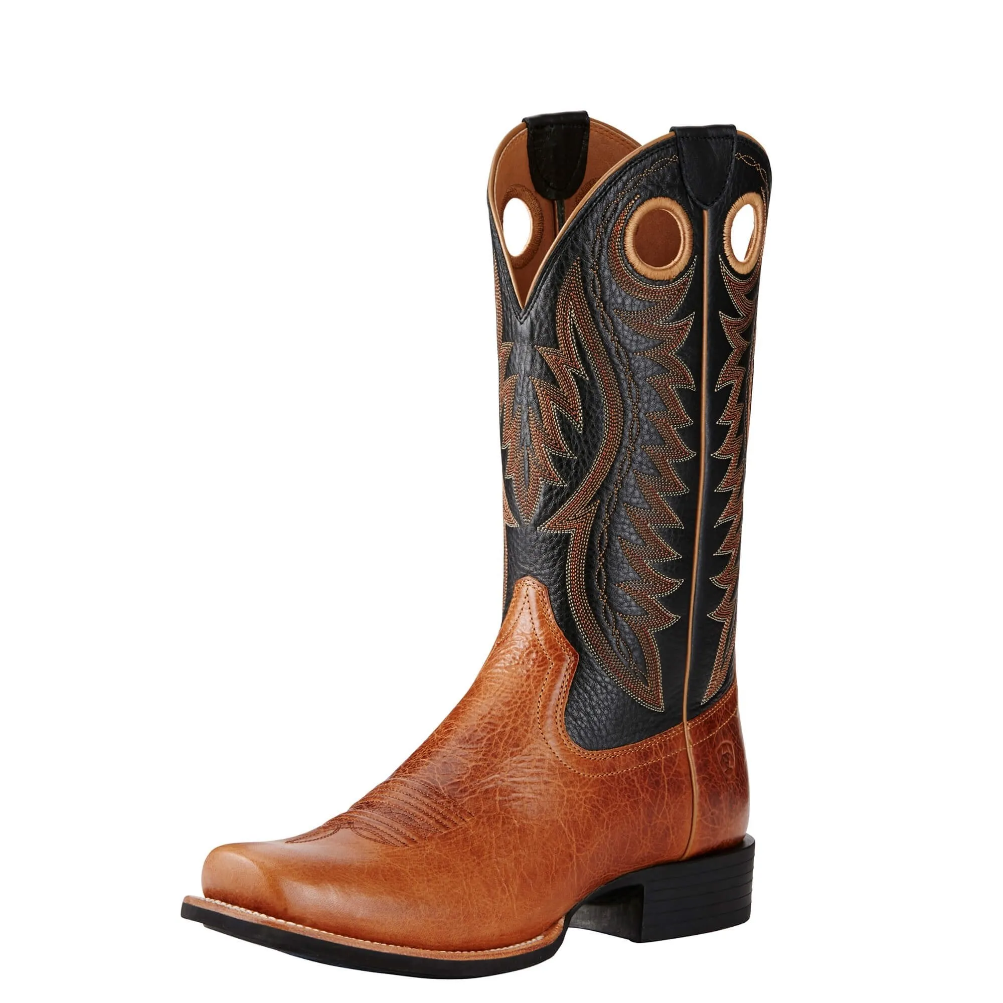 Men's Ariat Cutter Classic VX Gingersnap and Black Deertan Boots