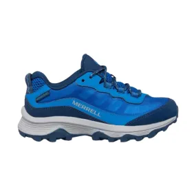 Merrell Kids' Moab Speed Low Waterproof Shoes - Blue