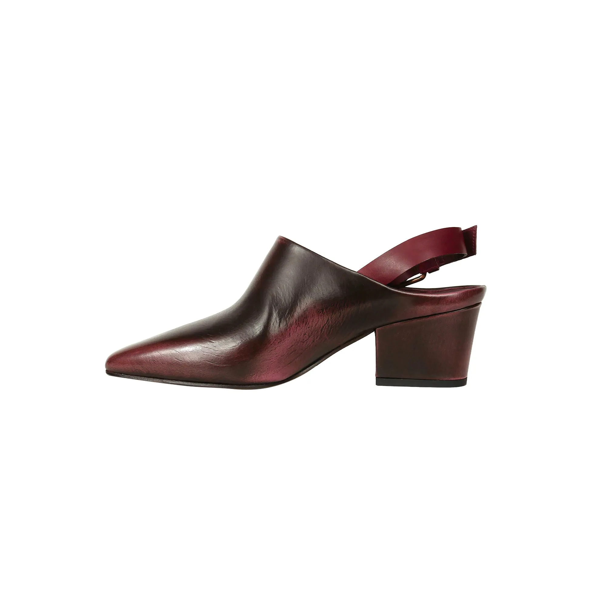 Mid-heel Chanel Spazzolato Cyclamen