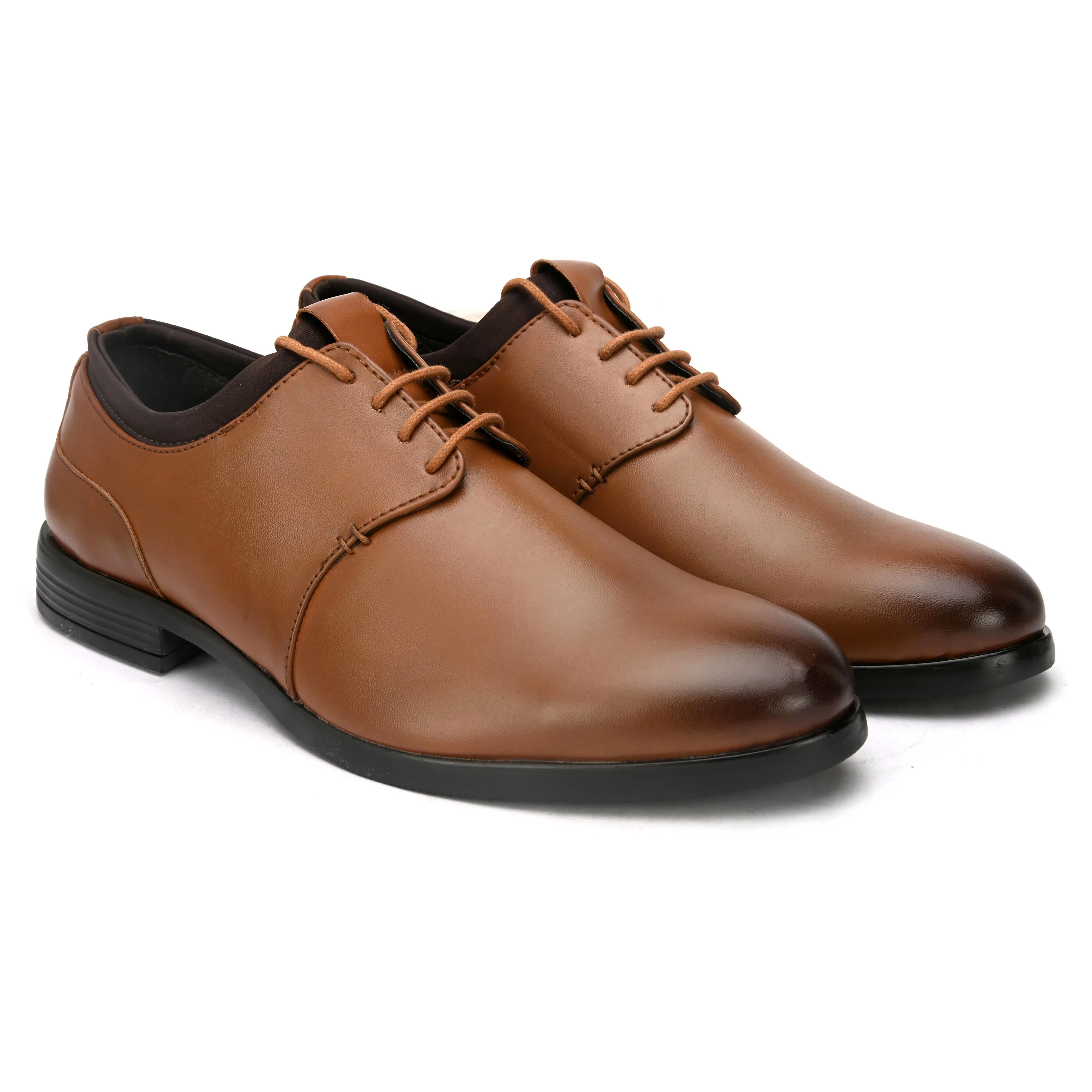 Project Tan Derby Shoes