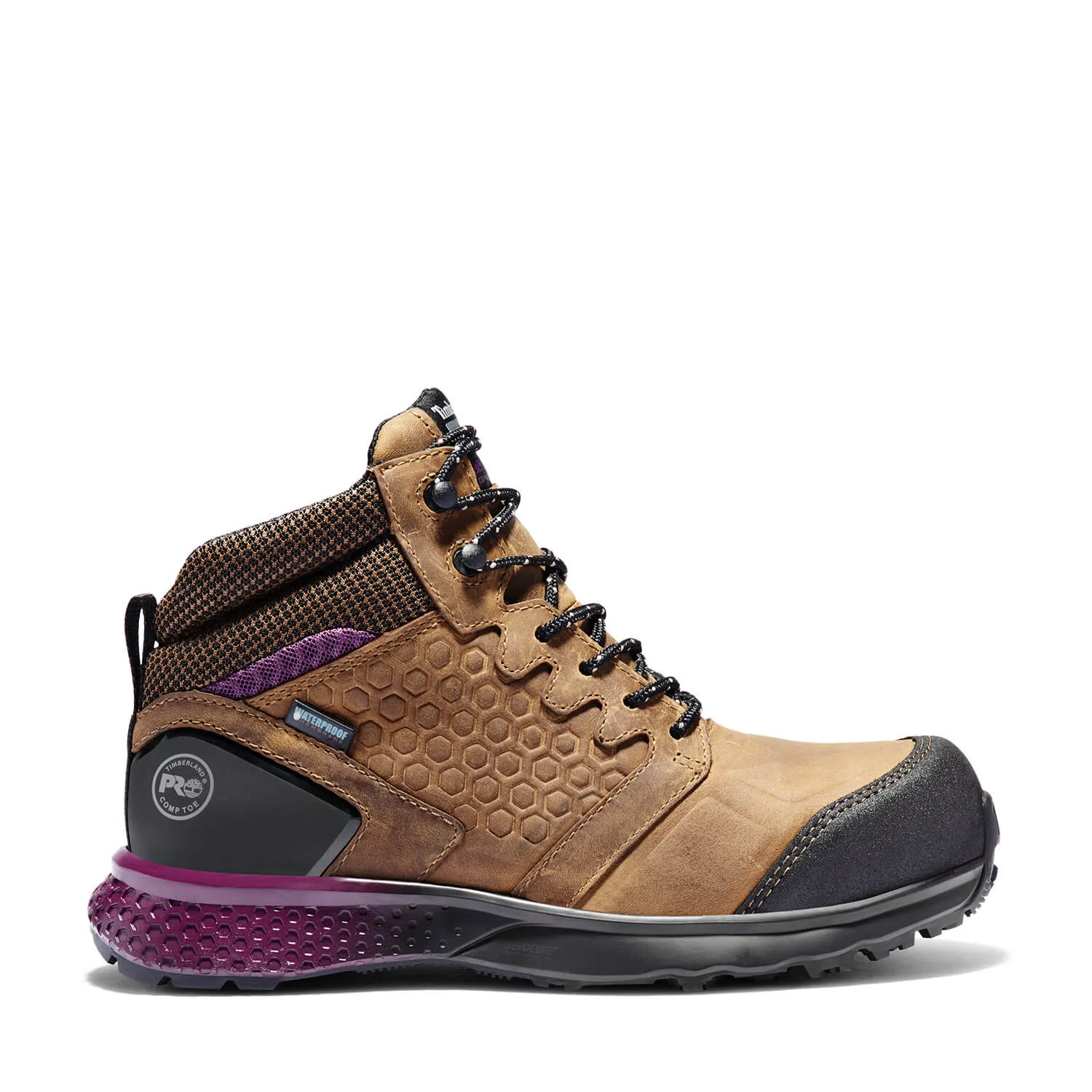 Reaxion Women's Composite-Toe Boot Brown