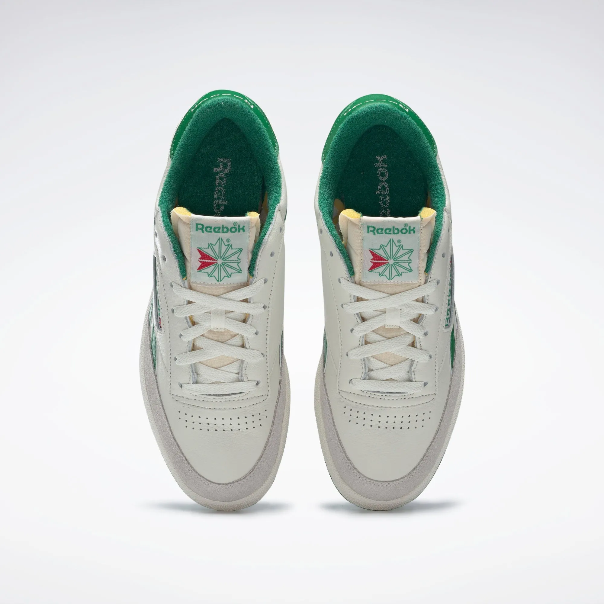 REEBOK Club C Revenge Vintage Shoes Chalk / Paper White / Glen Green