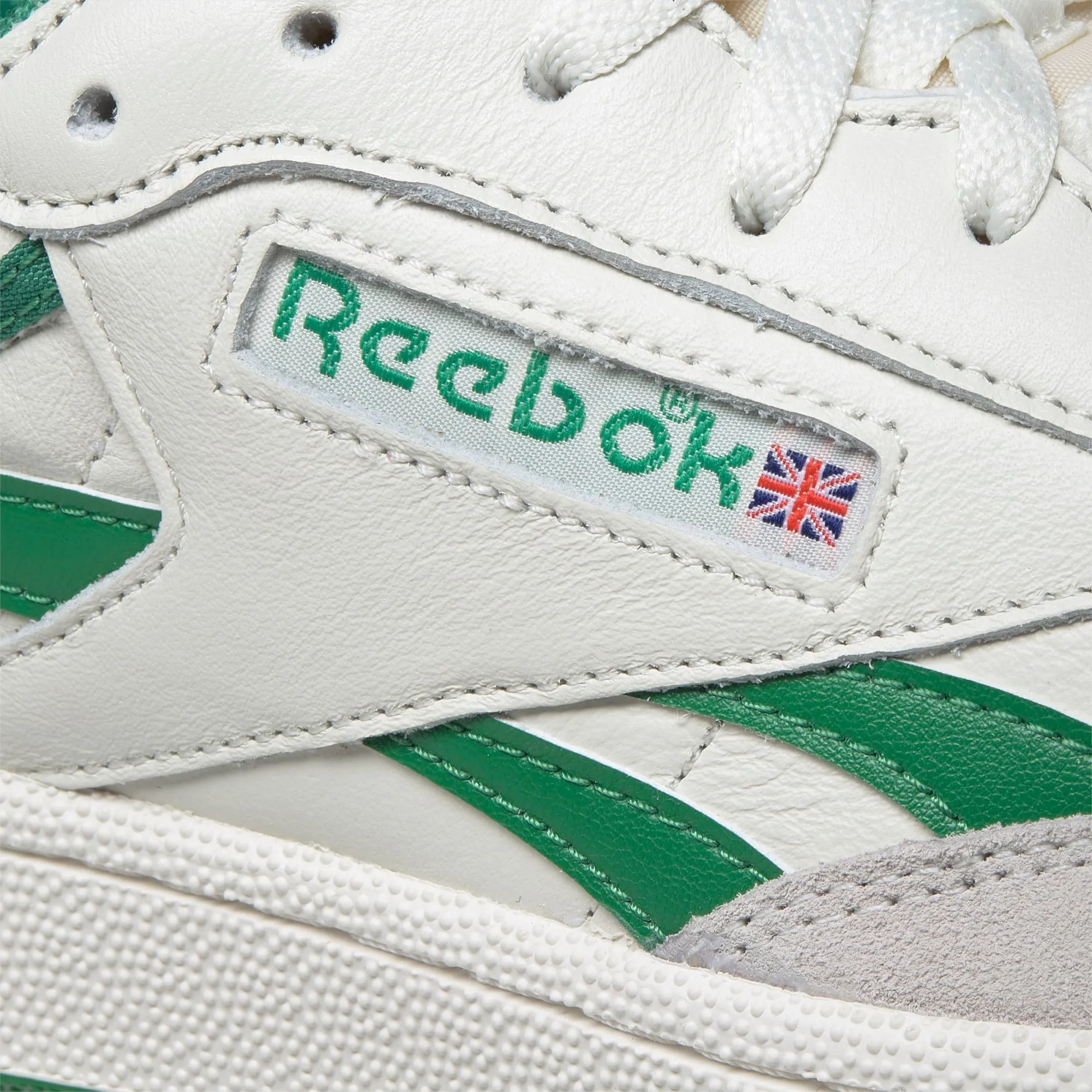 REEBOK Club C Revenge Vintage Shoes Chalk / Paper White / Glen Green