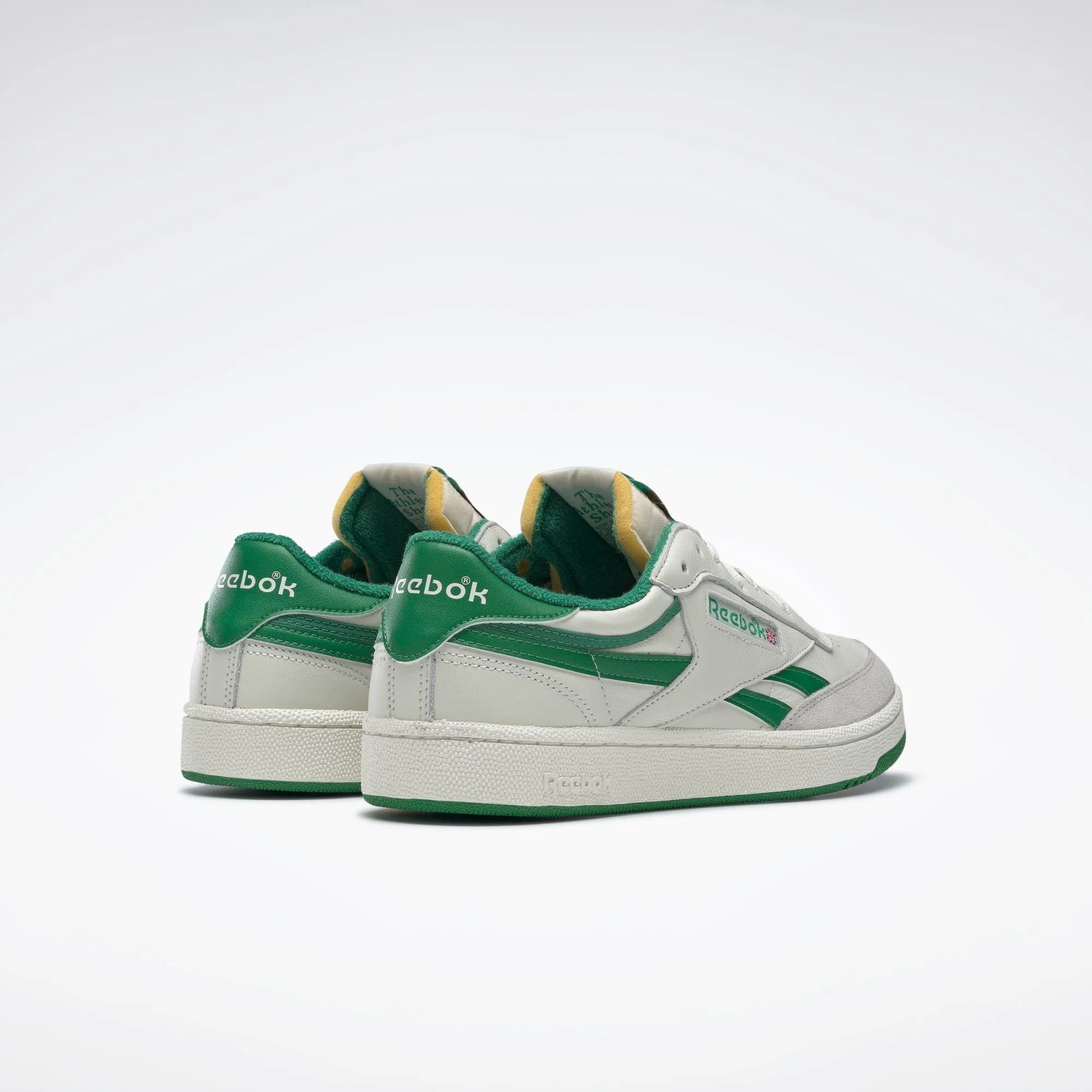 REEBOK Club C Revenge Vintage Shoes Chalk / Paper White / Glen Green