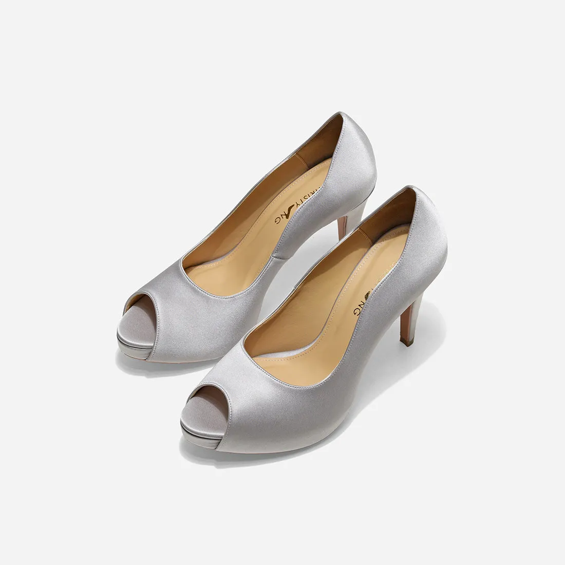 Rose Wedding Pumps