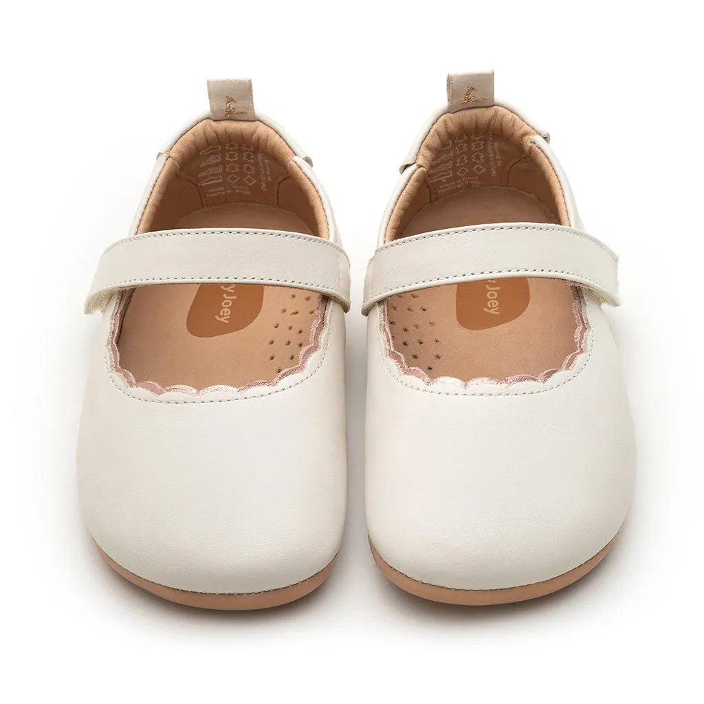 Roundy Shoes - Tapioca / Rose Gold