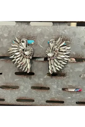 Silver Wing Earrings