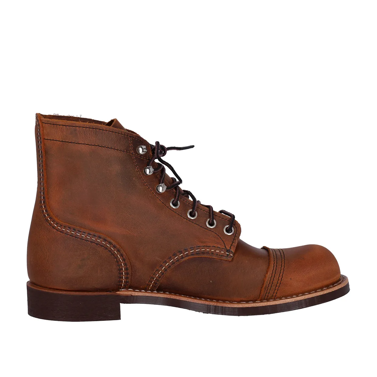 Stivaletti Uomo Red Wing Iron Ranger Rame