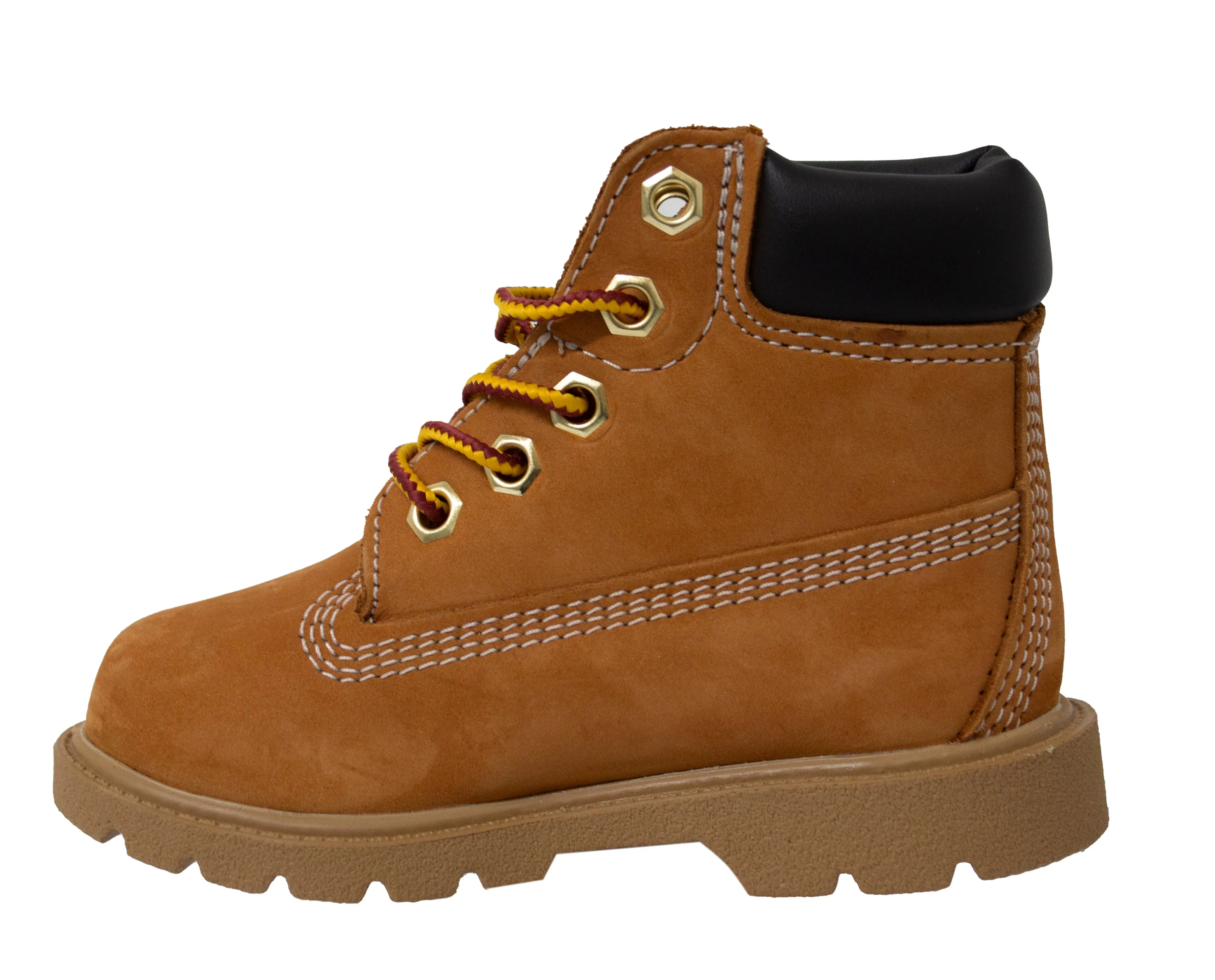 Timberland Classic 6 Inch Waterproof Wheat Leather Lace Up Toddlers Boots 10860