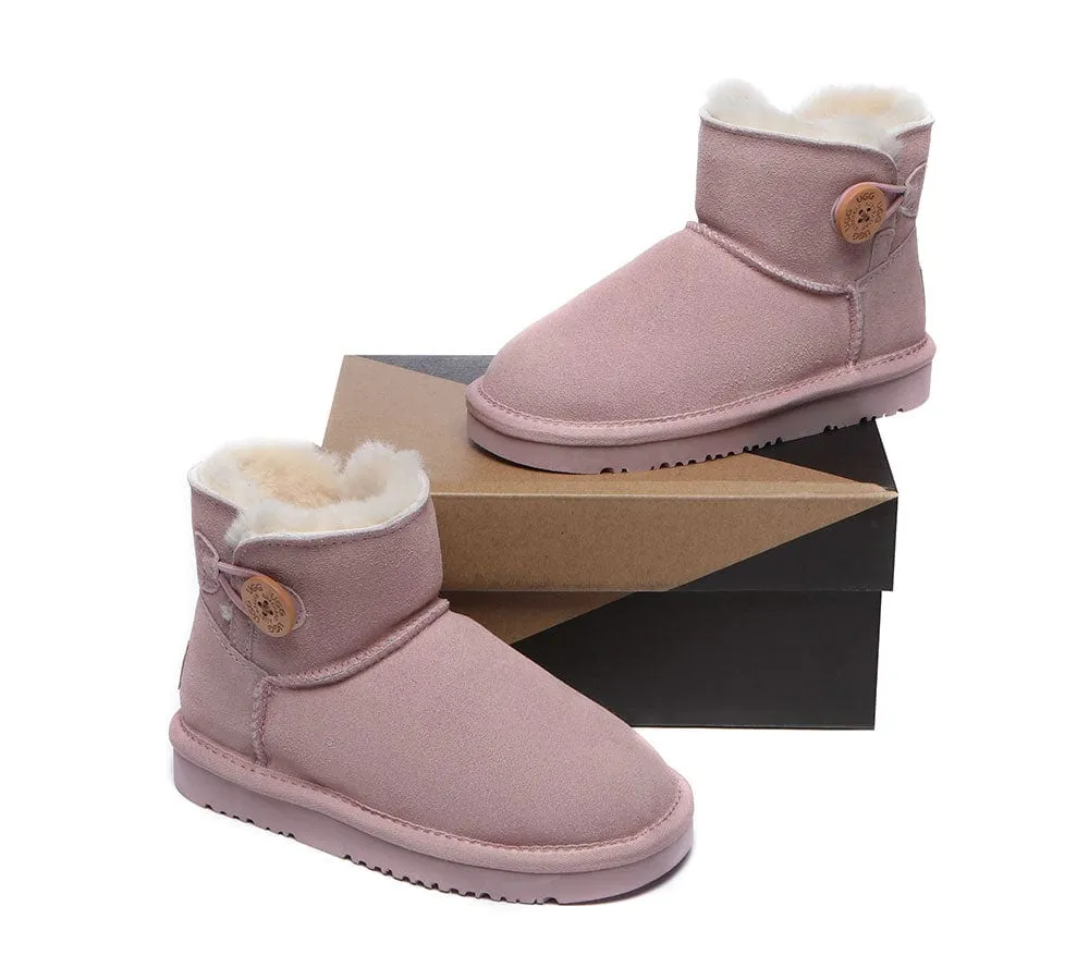 UGG Australian Shepherd Ugg Boots Nolan Kids Mini Button