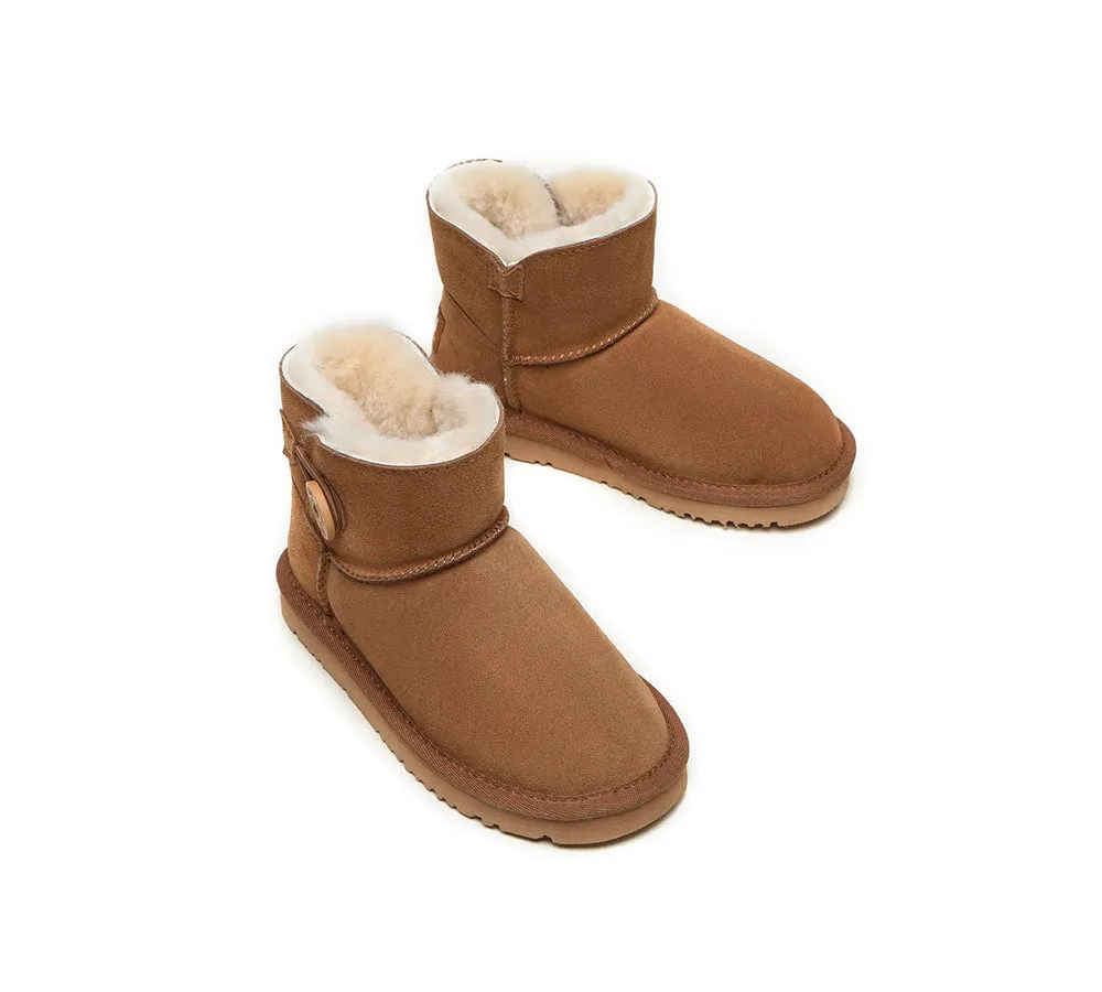 UGG Australian Shepherd Ugg Boots Nolan Kids Mini Button