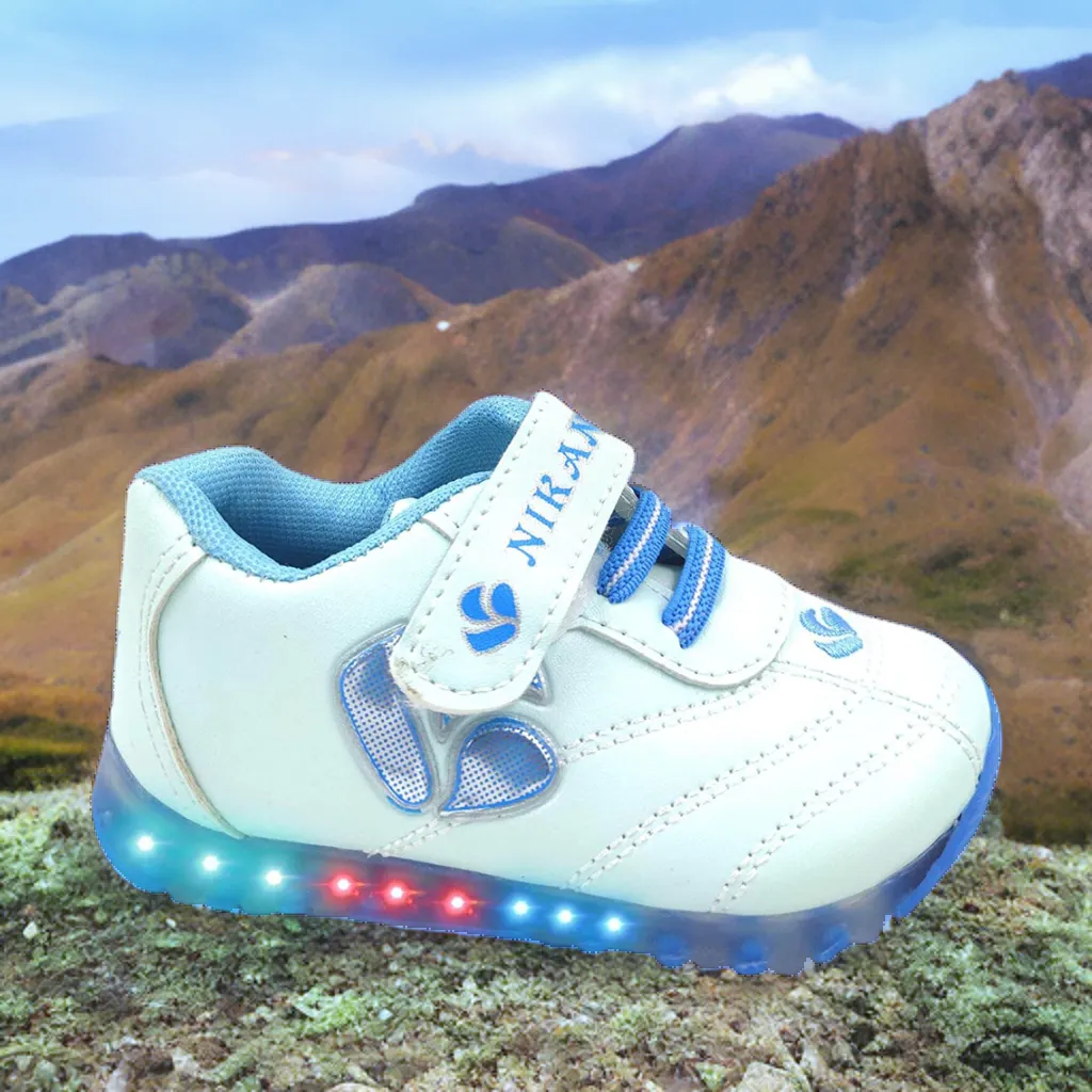 Urbanfeet LED Light White Sports Shoes