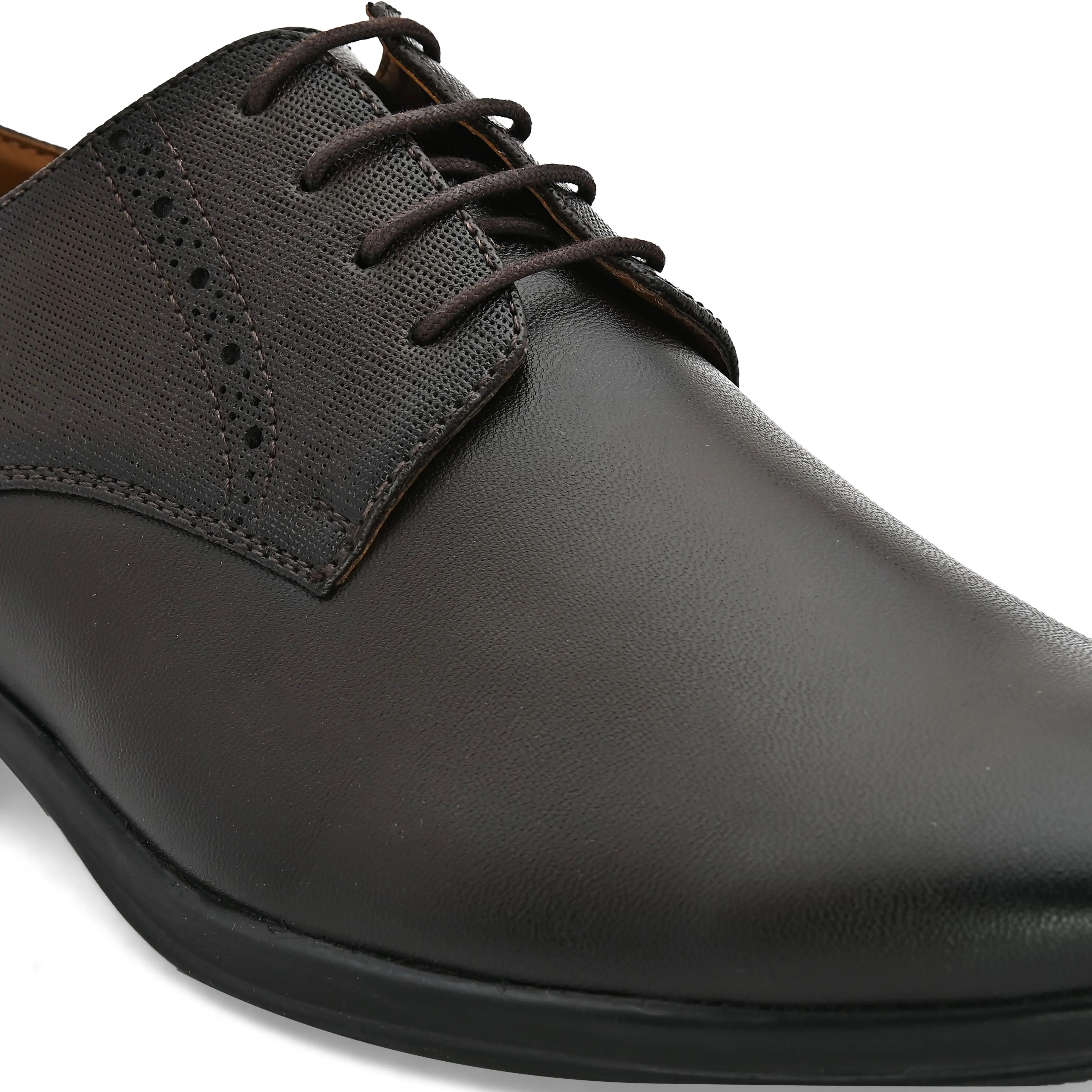 VB'14 Tan Derby Shoes