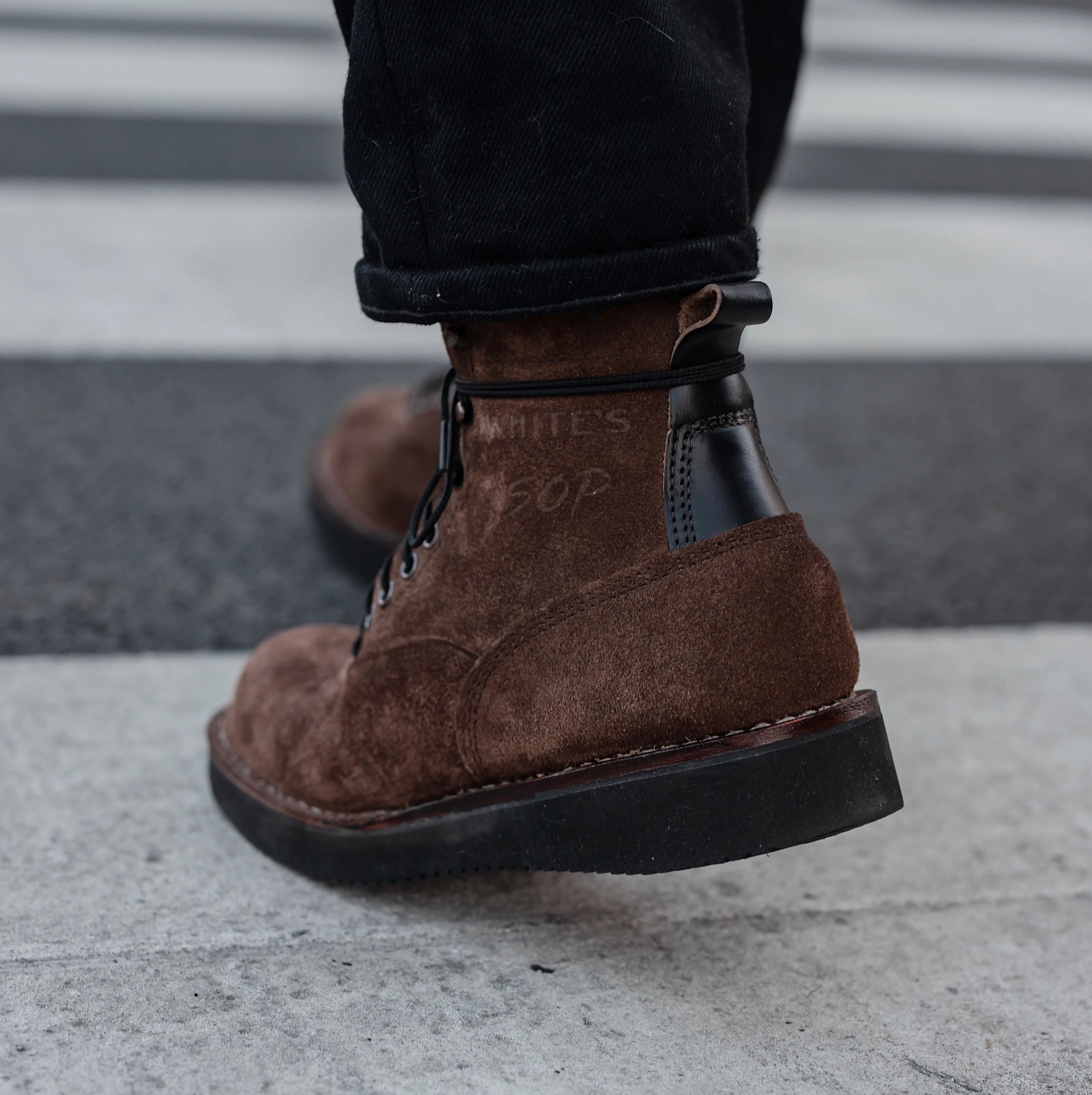 White's Boots x SOP Big Shooter Brown Roughout