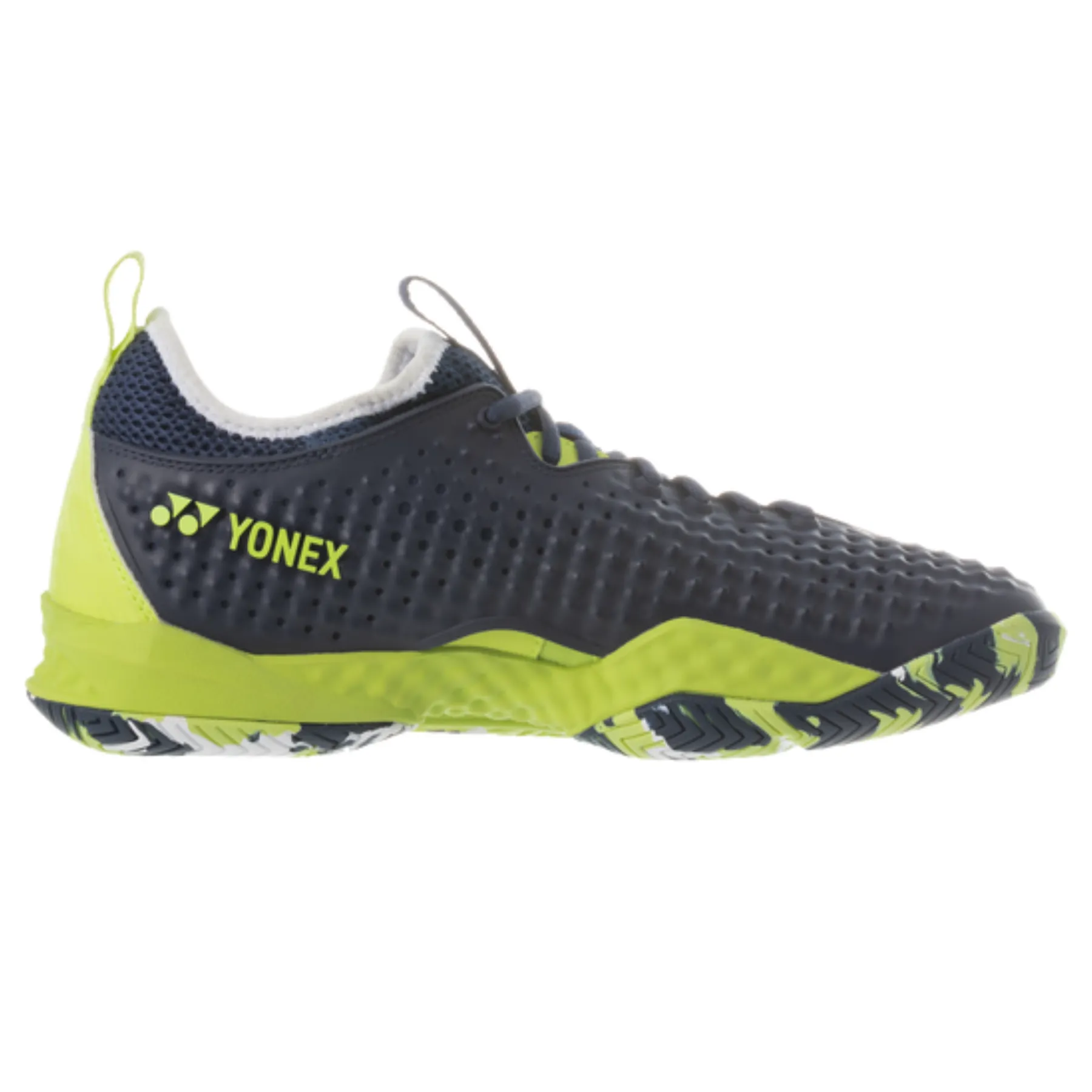 Yonex  2022 Fusion Rev 4 Mens All Court Tennis Shoes Lime/Navy