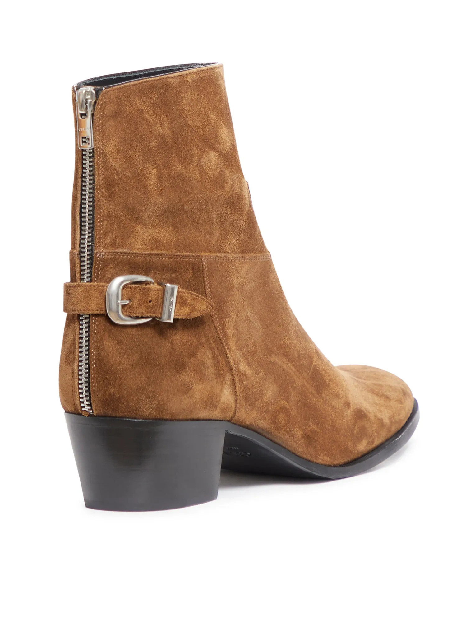 ZIPPED ANKLE BOOTS